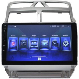 Resim Peugeot 307 2001/2008 9 İnç 8-128 Pro Model Qled Ekran 9" 