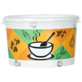 Resim premiertedarik Kapaklı 16 Oz Çorba Aşure Sütlaç Kasesi 25 Li 