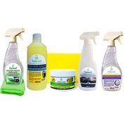 Resim Terlans 5Li Set Araç Iç Dış Detay Temizlik Cila Lastik Parlatıcı 