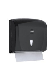 Resim Omnipazar Vialli K20B Z Katlı Kağıt Havlu Dispenseri 200'lü Siyah 