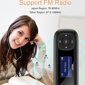 Resim 8GB USB MP3 Çalar U3, 1" Ekranlı, FM Kayıt Özellikli, AAA Pilli, SD Kart Destekli 