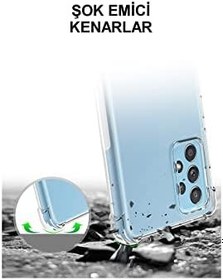 Resim KZY İletişim Samsung Galaxy S20 Plus Şeffaf Airbag Antishock Köşe Korumalı Silikon Kılıf 