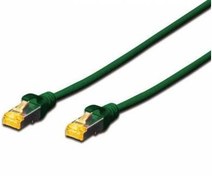 Resim DK-1644-A-005/G Digitus CAT 6A S-FTP Patch Kablosu, LSZH, Cu, AWG 26/7, 0.50 metre, yeşil renk 