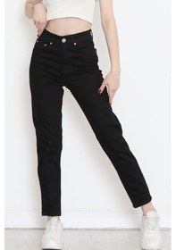 Resim Mokashopin - Boyfriend Kot Pantolon Siyah1 - 18222.1431. 001 