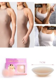 Resim Woxotedarik Göğüs Ucu Gizleyen Şeffaf Silikon Ped Nipple Silicone 