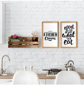 Resim Bk Home Dekoratif Doğal Ahşap Raf Ve 2’Li Mutfak Konseptli Ahşap (489668601) Diğer