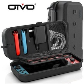 Resim Gajeena Switch Oled İçin Eva Korumalı Siyah El Çantası - Konsole Ve Aksesuarları Sağlam Saklama 