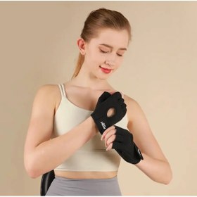 Resim BGA Kadın spor halter eldiveni fitness yoga bisiklet egzersiz eldiveni stadart beden 