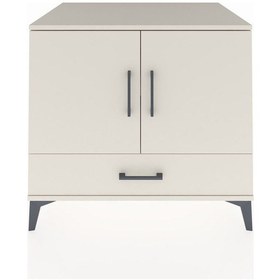 Resim Kronos Şifonyer 2 Raflı Tek Çekmeceli 2 Kapaklı 88x59x80 Aytaşı-aytaşı Aytası 