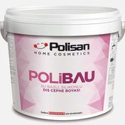 Resim Polisan 2,5 lt Polibau Silikonlu Dış Cephe Beyaz 
