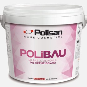 Resim Polisan 2,5 lt Polibau Silikonlu Dış Cephe Beyaz 