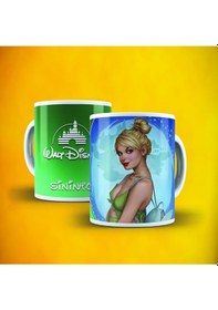 Resim Disney Sininho Baskılı Kupa Bardak Beyaz 