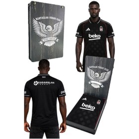 Resim Beşiktaş Lisanslı Adidas Forma Lazer Kutu Siyah-beyaz 