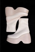 Resim MaisonStanbul Gigi Platform Bootie 