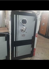 Resim Mywondry Siyah Gri Çelik Para Kasası Elektronik Şifre Kilitli 85 Cm 