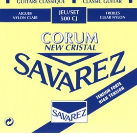 Resim Gewa 656127 Savarez Corum New Cristal 500CJ Klasik Gitar Teli | Kristal Netliğinde Naylon Tizler ve Yüksek Tansiyonlu Güçlü Bas Tonlar 