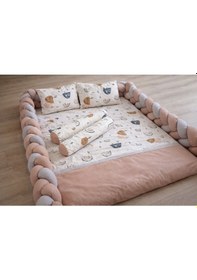 Resim Örgü Uyku Seti 4 Mt 