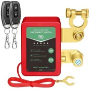 Resim Dashanshop 12v Akıllı Kill Switch Araçlar İçin 11 8v Altında Otomatik Kapanır Led Voltaj Göstergeli Düşük Voltajda Güç Tasarrufu 