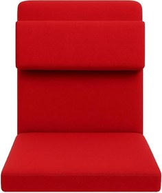 Resim Backjack XL Meditasyon Sandalyesi, Yastıklı, 55x40x40 cm, Fermuarlı Kılıf (Kırmızı) 
