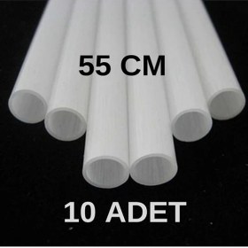 Resim Polat 10 Ad 55 cm Infrared Ufo Isıtıcı Elektrikli Soba Camı 23 mm 