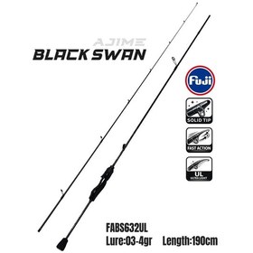 Resim Fujin Theone 2000m Black Swan 190cm 03-4 Gr Aji Lrf Olta Seti 