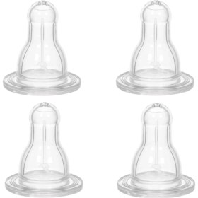 Resim Dar Ağızlı Biberon Emziği Hızlı Akış No :3 4 Lü Eko Paket 18 Ay+ 