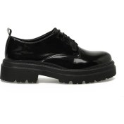 Resim Butigo 25K-2110 5pr Siyah Kadın Oxford Ayakkabı 