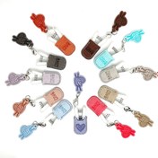 Resim 2 adet DIY Charm'lı Mini Makas, Ambidextrous Metal El Makası, Zarif Dikiş İpliği Tasarımı, Pil Gerektirmez, İdeal Seyahat ve Arkadaşlık Hediyesi 