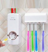 Resim Markafox Otomatik Diş Macunu Sıkacağı Ve 5 Adet Diş Fırçalığı 