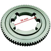 Resim REFLEKS MOTOR E-yük Arabası Difransiyel Büyük Dişli Iç 56x74t Öm 