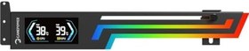 Resim Gamepower Heatsync ARGB LCD Ekran Kartı Tutucu Siyah 