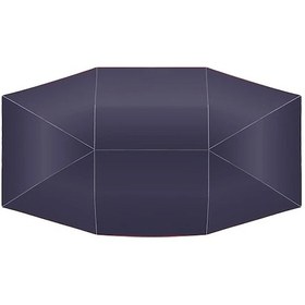 Resim Topnotch Blue Araba Güneşlik Uv Koruma Şemsiyesi Açık Boyut 165 35 82 68 İnç 