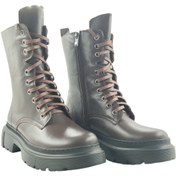 Resim Oneka Shoes 1308231114 Kadın Günlük Bot Postal Kahverengi anilin 