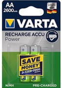 Resim Varta 2600 mAh AA Ni-Mh Blister Şarj Edilebilir Pil 2'li 