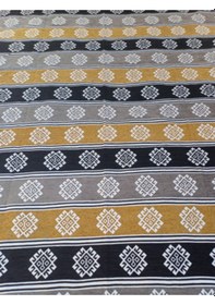 Resim Şönil Halı Örtüsü 200x300cm Kahverengi - Gri 