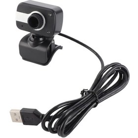 Resim Yuntech01 Laptop Ve Lcd İçin Usb Web Kamera, 360 Dönüş, Led Gece Görüşü, Yüksek Çözünürlük, Mikrofonlu, Çeşitli Konferans Yazılımlarıyla Uyumlu 