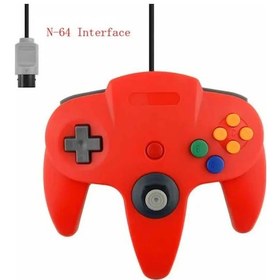Resim 05 Gamepad-kablolu Gamepad Nintendo 64 Host N64 Denetleyici Gamepad Joystick Klasik 64 Konsol Oyunları Için Mac Bilgisayar Pc 