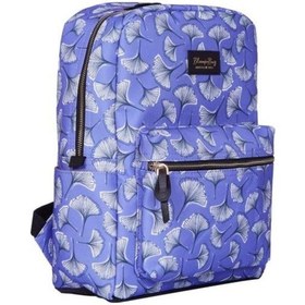 Resim Bloominbag Blow A Wish 13-14 İnç Laptop / Macbook Sırt Çantası Mor - Beyaz 