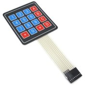 Resim 4X4 Membran Tuş Takımı Keypad 