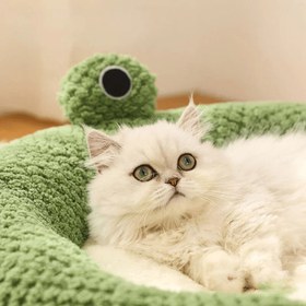 Resim Paw Portal Kurbağa Kedi Yatağı - 3 Seçenek - Kapalı: 40 x 40 x 37 cm 