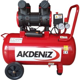 Resim Akdeniz JN1500A 2 Hp 50LT Kompresör Sessiz Yağsız 