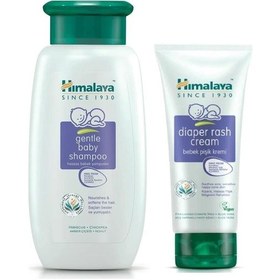 Resim Himalaya Herbals Hassas Bebek Şampuanı 400 ML + Pişik Kremi 100 ML 