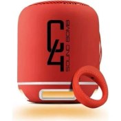 Resim Zibox Powerway C4 Taşınabilir Sese Duyarlı Led Işıklı Bluetooth Hoparlör Ses Bombası 