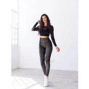 Resim Bugasy Leopar Desenli Toparlayıcı Tayt 