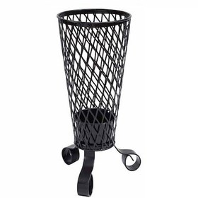 Resim Ferforjeli Metal Siyah Şemsiyelik 21 50 Cm Siyah 