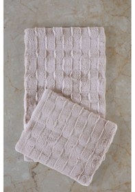 Resim Elart Rita Paspas Takımı 60x100 Cm Bej Bej 