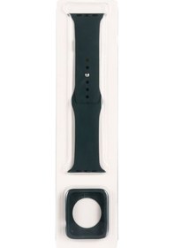 Resim Sones Silikon Saat Kordonu + Saat Koruyucu Kılıf Seti iOS Uyumlu Watch Serisi 7 41mm / - 6 - Se - 5 - 4 40mm 