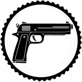 Resim Genel Markalar Silah Kolleksiyonu 5.Model Tasarım Sticker 10 x 10 cm 