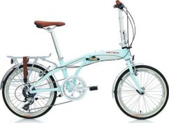 Resim FLEXI CLASSICO KATLANIR BİSİKLET 320H V 20 JANT 8 VİTES PASTEL YEŞİL BEYAZ KIRMIZI YEŞİL 