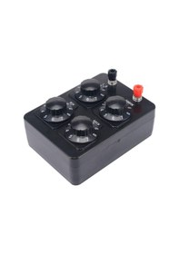 Resim Ccgloball Bradoo-0-9999 Ohm Basit Direnç Kutusu Hassas Değişken Ondalık Direnç Öğretim Örneği 